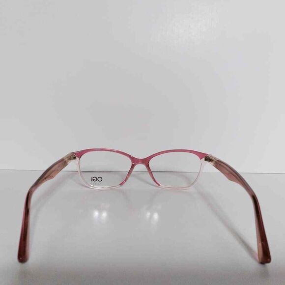 Womens OGI Mulberry Designer Cat Eyeglasses Frames And Case 50-16-140 Made Japan - Picture 4 of 7